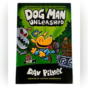 BRAND NEW Dog Man Unleashed Hardback Book